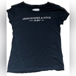 Abercrombie & Fitch Embroidered Soft fitted Tee - Medium